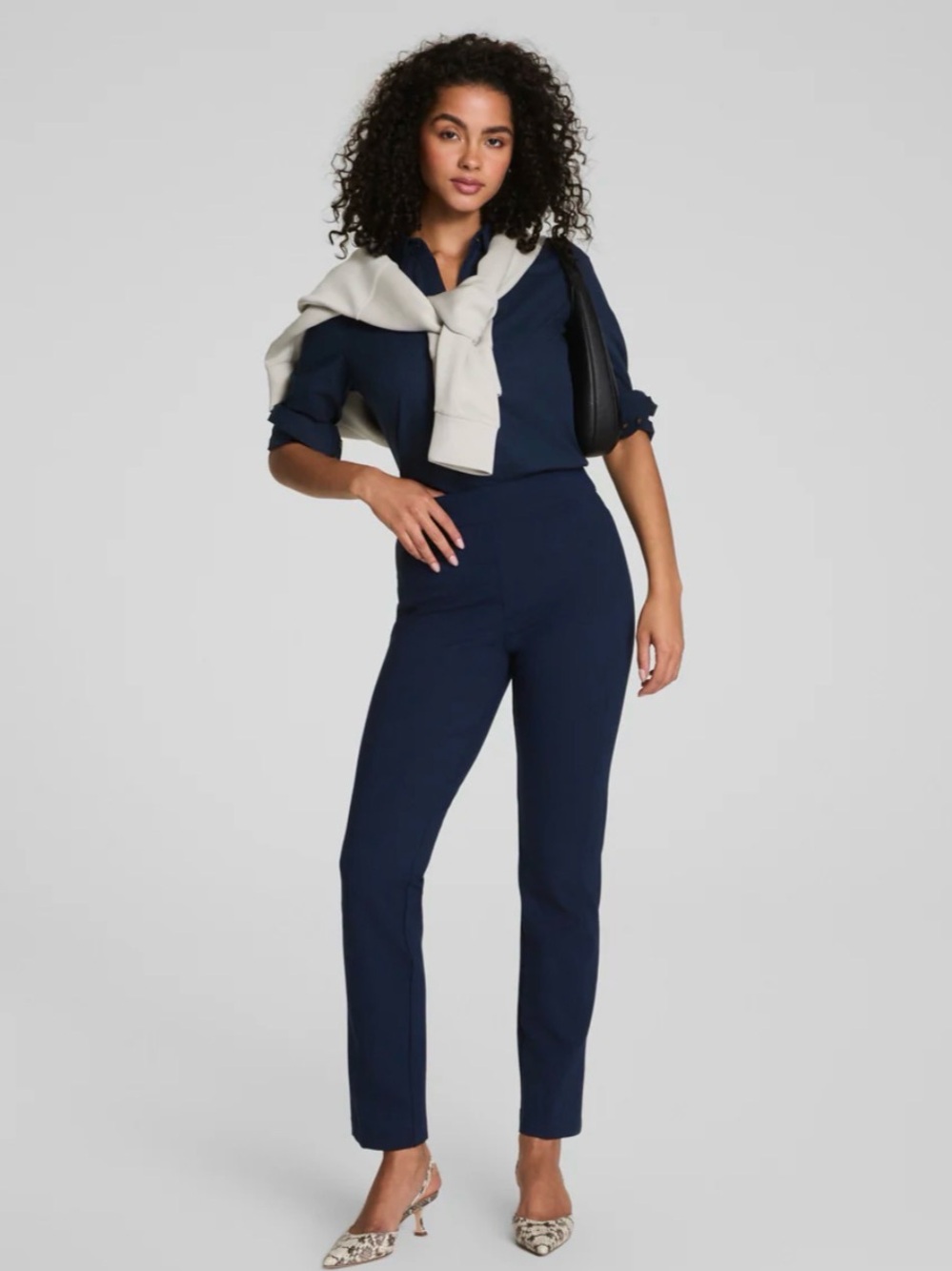 Ponte Slim Straight Pant - Spanx